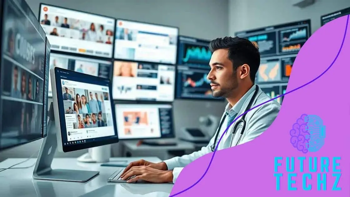 Défis rencontrés par les professionnels de la santé sur les médias sociaux