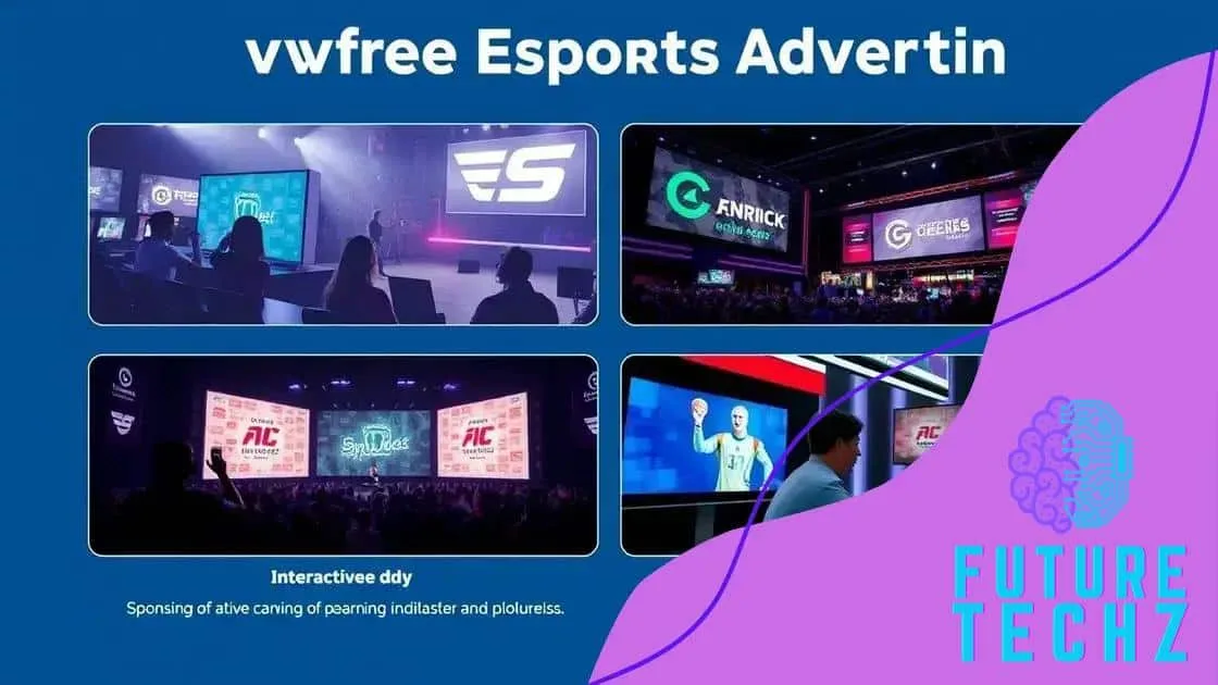 L'impact des e-sports sur les stratégies publicitaires