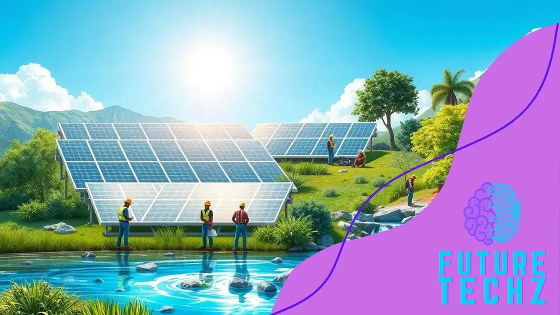 Avantages d'investir dans l'énergie verte