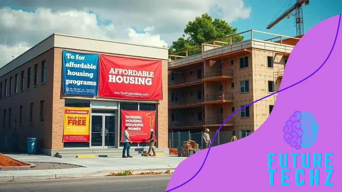 Incitations gouvernementales pour le logement abordable